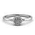 Minimalist Round Diamond Ring - Mckenna No. 3