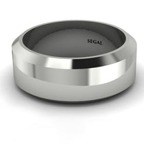 Minimalist Wedding Band - Joseph No. 3 image 1