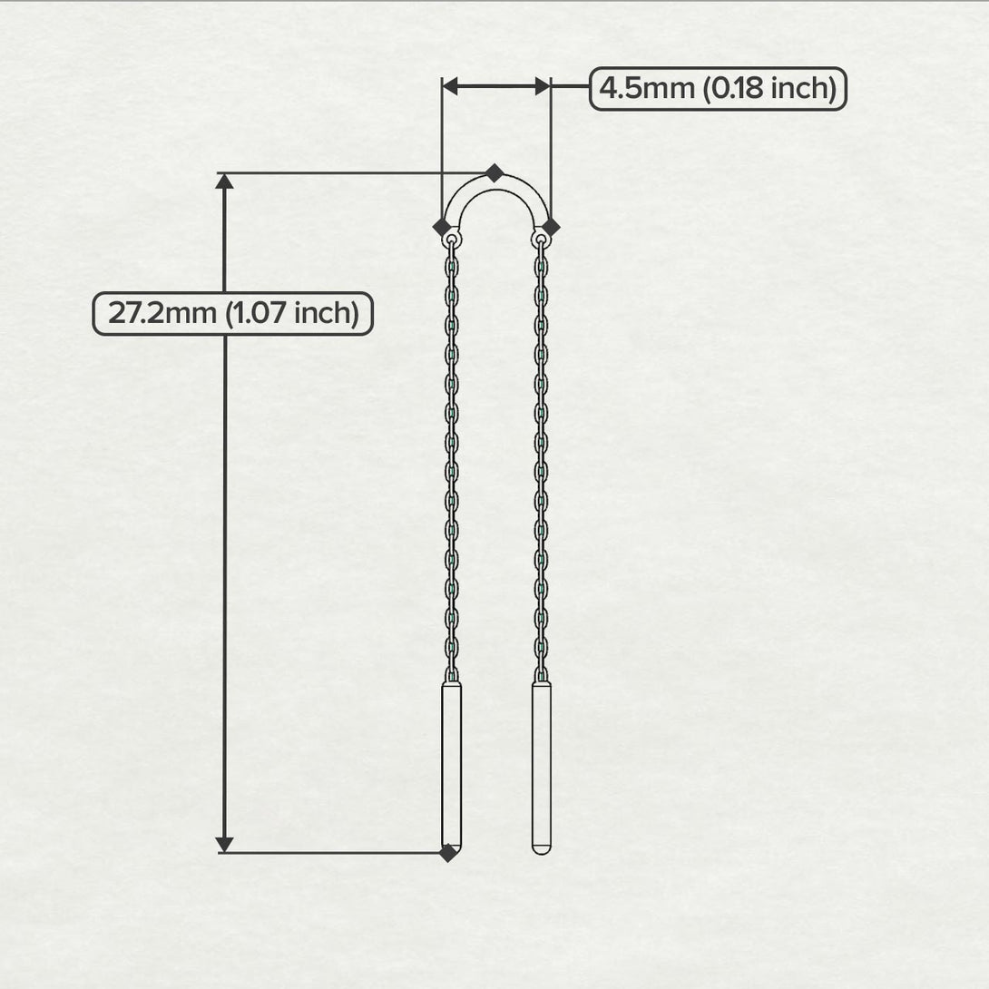 Hanging Hook Earrings - Monroe No. 3