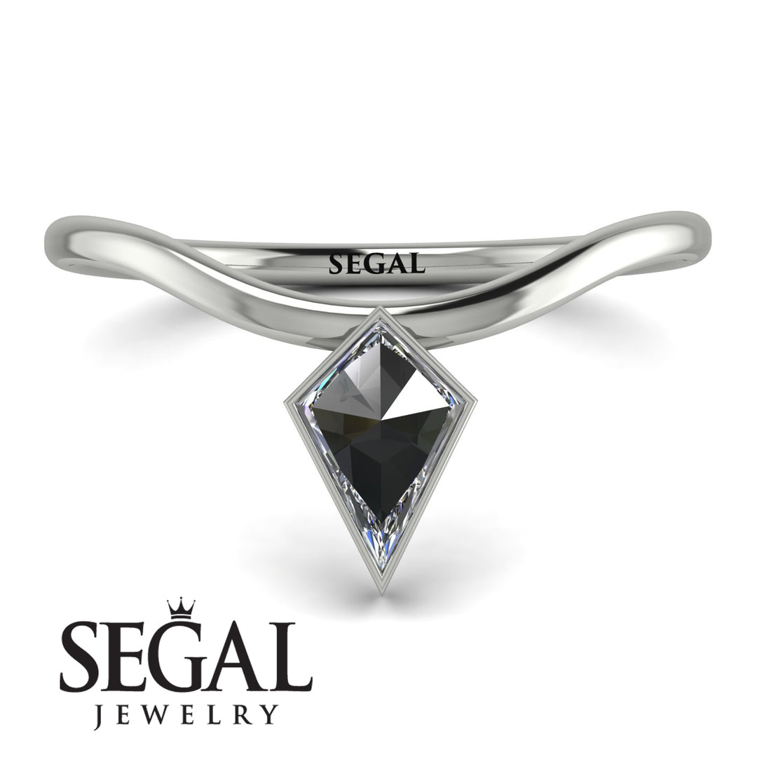 Kite Stepcut Diamond Ring - Leila No. 3