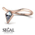 Kite Stepcut Diamond Ring - Leila No. 2