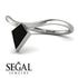 Kite Stepcut Black Diamond Ring - Leila No. 9 image 3