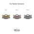 3 Stones Denity Bridal Set Diamond Ring- Natalie no. 3
