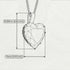 Heart Diamond Necklace - Noelle No. 3