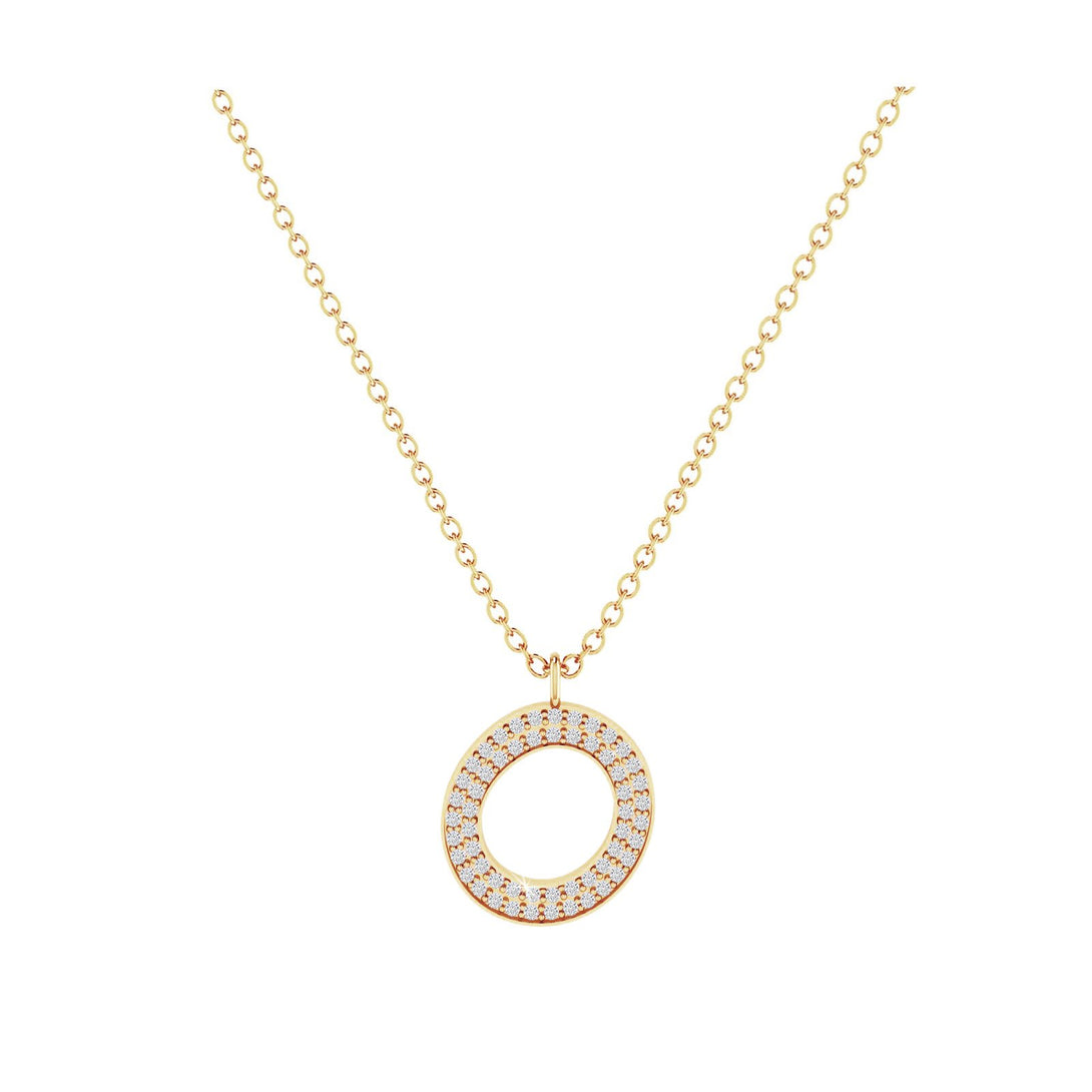 O - Letter Name Necklace Initial Necklace