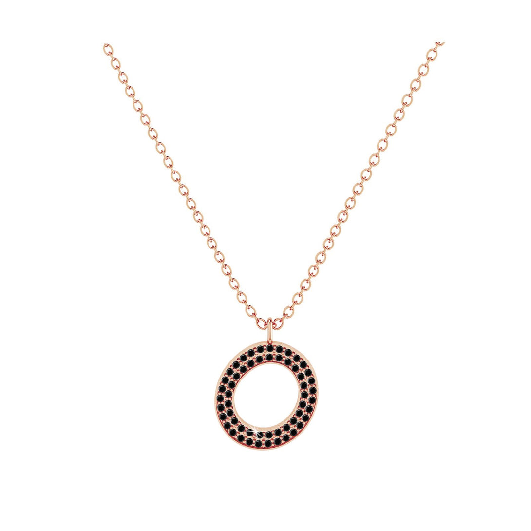 O - Letter Name Necklace Initial Necklace