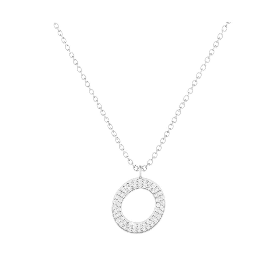 O - Letter Name Necklace Initial Necklace