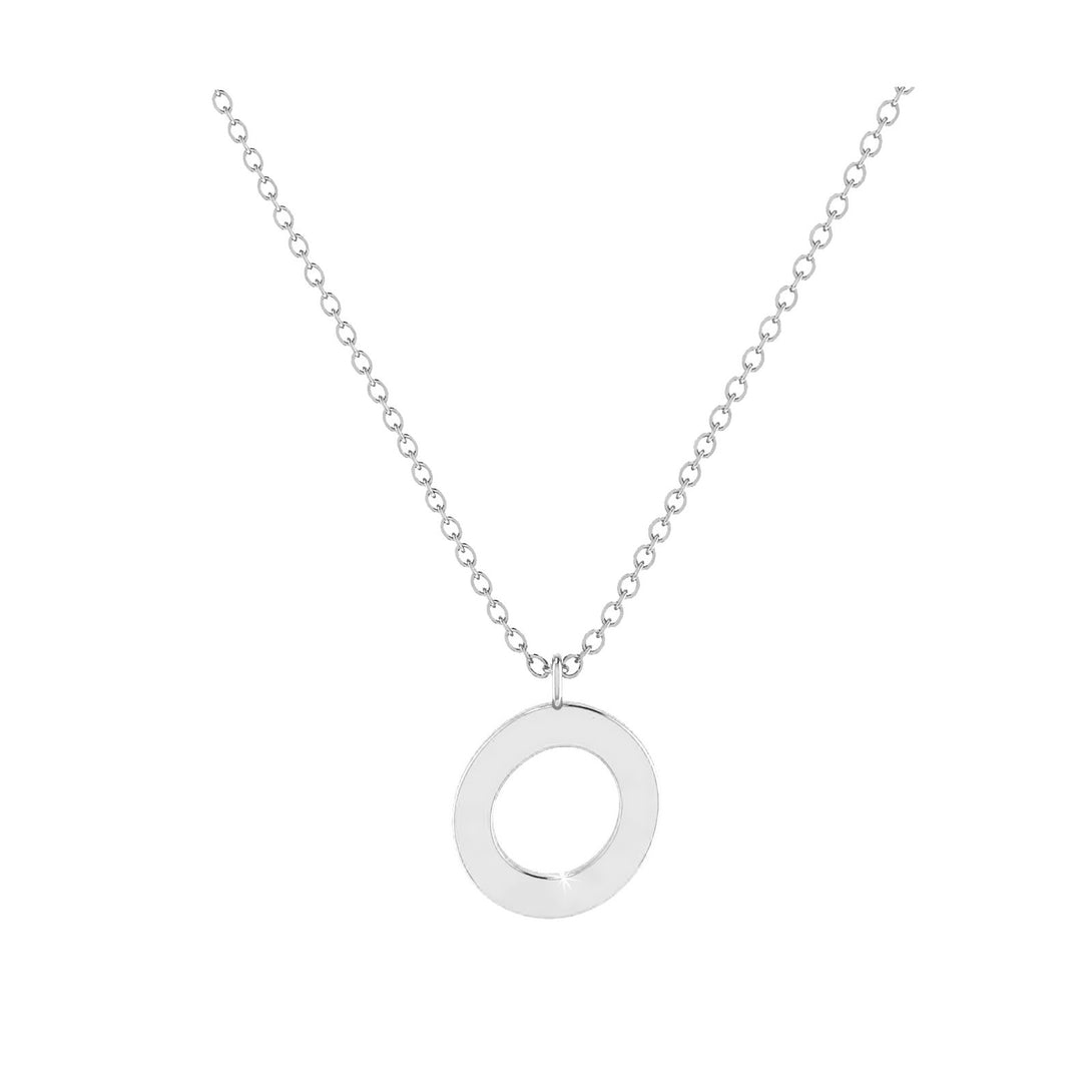 O - Letter Name Necklace Initial Necklace
