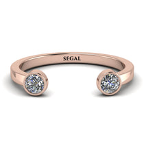 Open Bezel Diamond Ring - Khloe No. 2 image 1