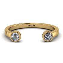 Open Bezel Diamond Ring - Khloe No. 1 image 1