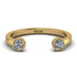Open Bezel Diamond Ring - Khloe No. 1
