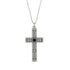 Ornamented Black Diamond Cross Necklace - Adam No. 9 image 1