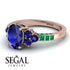 Oval Glamorous Sapphire Engagement Ring - Mariah No. 29 image 10
