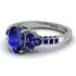 Oval Glamorous Sapphire Engagement Ring - Mariah No. 75