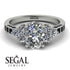Oval Glamorous Diamond Engagement Ring - Mariah No. 33