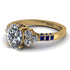 Oval Glamorous Diamond Engagement Ring - Mariah No. 61 image 1