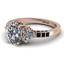 Oval Glamorous Diamond Engagement Ring - Mariah No. 32 image 1
