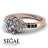 Oval Glamorous Diamond Engagement Ring - Mariah No. 32 image 10