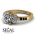 Oval Glamorous Diamond Engagement Ring - Mariah No. 31 image 10