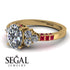 Oval Glamorous Diamond Engagement Ring - Mariah No. 46
