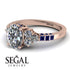 Oval Glamorous Diamond Engagement Ring - Mariah No. 62