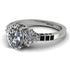 Oval Glamorous Diamond Engagement Ring - Mariah No. 33