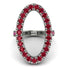 Oval Ruby Ring - Aubree No. 12