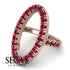 Oval Ruby Ring - Aubree No. 11 image 3