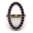 Oval Sapphire Ring - Aubree No. 13 image 1