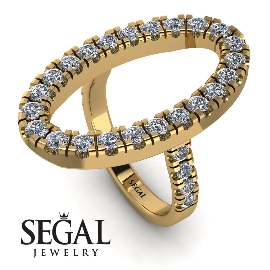 Oval Diamond Ring - Aubree No. 1