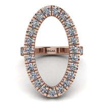 Oval Diamond Ring - Aubree No. 2 image 1