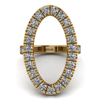 Oval Diamond Ring - Aubree No. 1 image 1