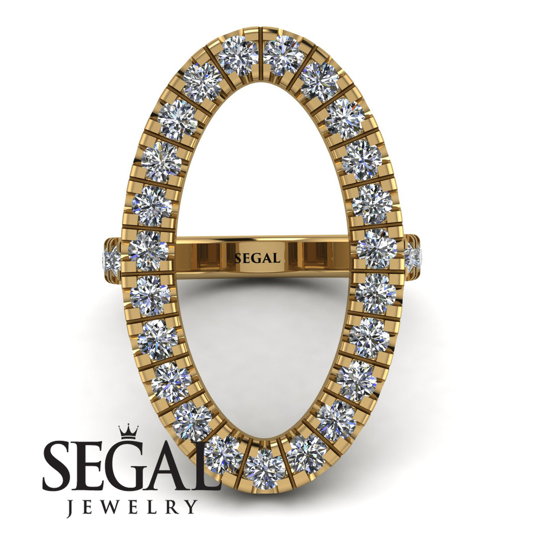 Oval Diamond Ring - Aubree No. 1