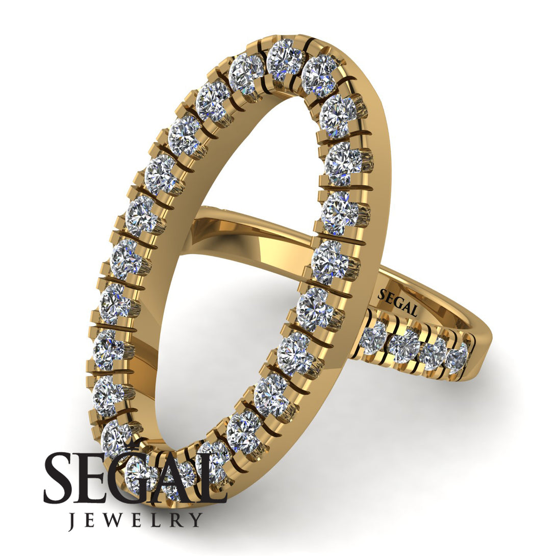 Oval Diamond Ring - Aubree No. 1