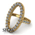 Oval Diamond Ring - Aubree No. 1