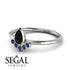 Pear Shaped Stacking Sapphire Ring - Brianna No. 69
