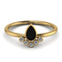 Pear Shaped Stacking Diamond Ring - Brianna No. 7 image 1