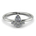 Pear Shaped Stacking Diamond Ring - Brianna No. 3 image 1