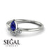 Pear Shaped Stacking Diamond Ring - Brianna No. 15 image 2