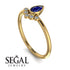 Pear Shaped Stacking Diamond Ring - Brianna No. 13 image 3
