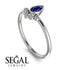 Pear Shaped Stacking Diamond Ring - Brianna No. 15