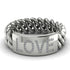 Personalized Diamond Chain Ring - Lucia No. 3