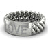 Personalized Diamond Chain Ring - Lucia No. 3
