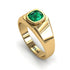 Alex's Pinkie emerald Ring For Men
