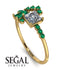Princess Cut Mix Diamond Ring - Mya No. 16 image 10