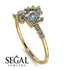 Princess Cut Mix Diamond Ring - Mya No. 1