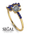 Princess Cut Mix Diamond Ring - Mya No. 61 image 10