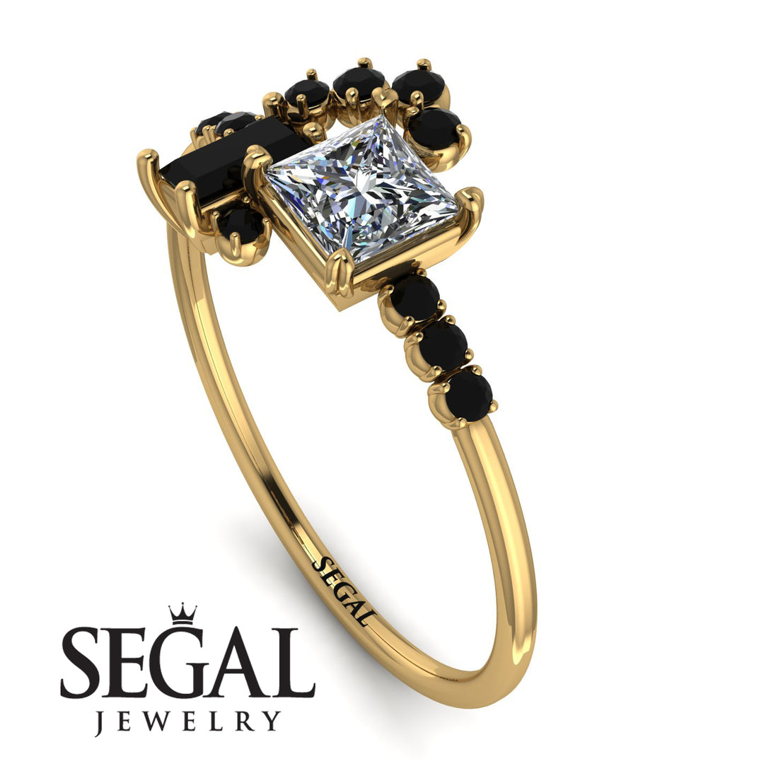 Princess Cut Mix Diamond Ring - Mya No. 31