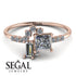 Princess Cut Mix Diamond Ring - Mya No. 2 image 2
