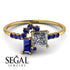 Princess Cut Mix Diamond Ring - Mya No. 61